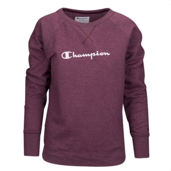 CHAMPION Logo Pullover Crewneck Sweatshirt - Picture 1 of 6